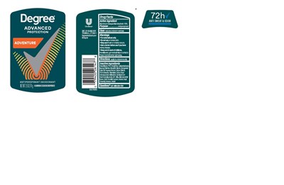Label (Degree Advanced Protection Adventure Antiperspirant Deodorant   Label)